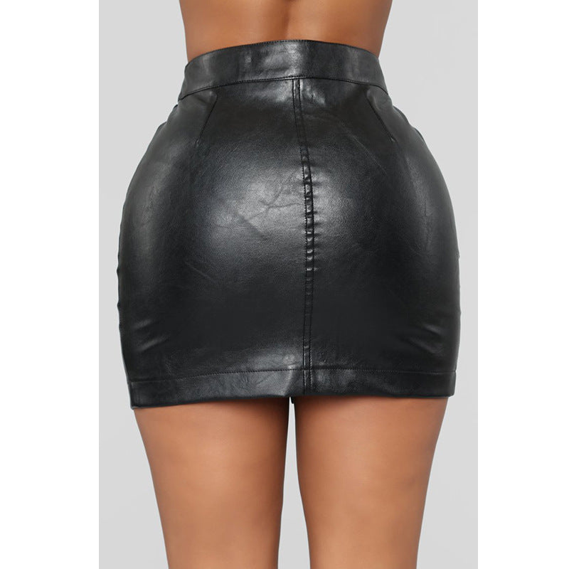 Women's Fashionable Sexy Patchwork Short Skirt